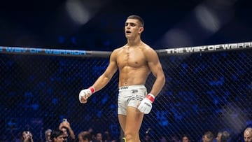 Yaman ‘El Diamante’ Mjahed: “Salgo a la jaula a pintar un lienzo en blanco, a plasmar mi cuadro”