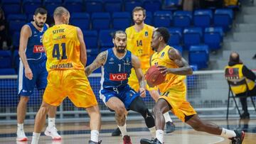 Dylan Ennis y el Gran Canaria vencieron en la pista del Buducnost.