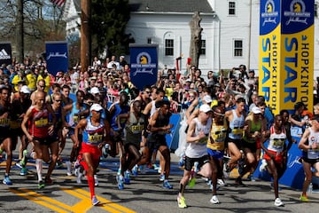 Las mejores fotos del Boston Marathon 2017