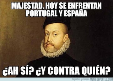 Los mejores memes del Portugal-España