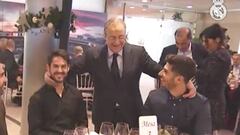 Este fue el mimo de Florentino a Isco en la comida de Navidad