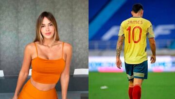 La modelo venezolana reaccionó tras la estrepitosa derrota de Colombia ante Ecuador por 6 – 1.