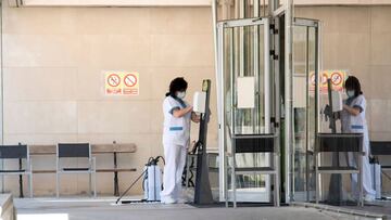 Vista de la residencia geriátrica San Josep en Lleida, donde se ha producido uno de los 14 brotes de coronavirus detectados en la comarca leridana del Segriá.