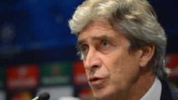 Pellegrini: "Lo más importante será jugar con once futbolistas"