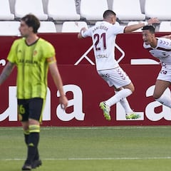 El Albacete también golea al Zaragoza y acerca la salvación