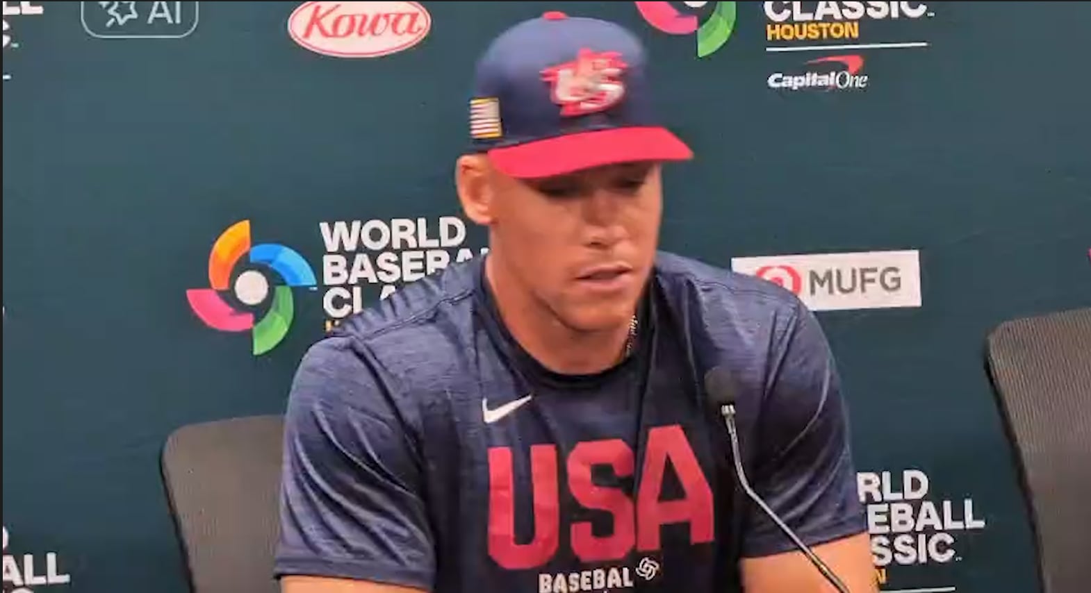 Aaron Judge se libera de la presión, pues tiene a lo mejor de su país