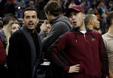 Hazard y Pedro.