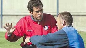 <b>LA HORA DE GICA. </b>Quique habló ayer con Gica, que por fin apunta a titular.