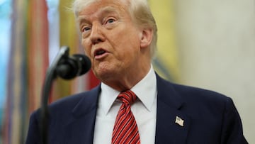 Presidente Donald Trump, que firmó una Proclamación para aumentar el arancel sobre el acero y el aluminio al 50 por ciento.