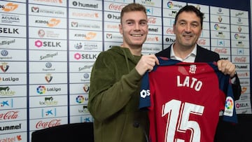 Lato, la nueva cara de Osasuna