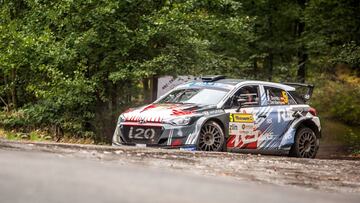 Barum Czech Rally Zl&Atilde;&shy;n 2018
 24-26 August 2018
 Dani Sordo, Carlos Del Barrio, i20 R5
 
 Photographer: Fabien Dufour
 Worldwide copyright: Hyundai Motorsport GmbH