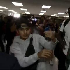 Jérémy Ménez causó polémica tras empujar a un aficionado