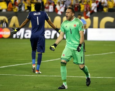 Colombia in semis after Ospina heroics against Peru penalties