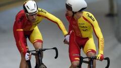 Los espa?oles Muntaner y Torres rozaron el podio en Madison