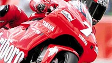 <B>CONTINUIDAD.</B> Checa seguirá en el equipo Yamaha, que ahora busca un nuevo patrocinador.