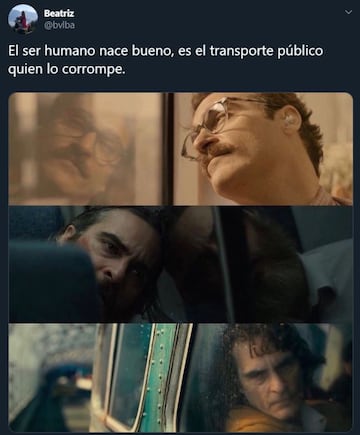Definitivamente el meme preferido por todos en Twitter fue donde se realizaba la comparación de algunos personajes que ha hecho Joaquin Phoenix.