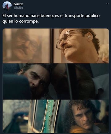 Definitivamente el meme preferido por todos en Twitter fue donde se realizaba la comparación de algunos personajes que ha hecho Joaquin Phoenix. 