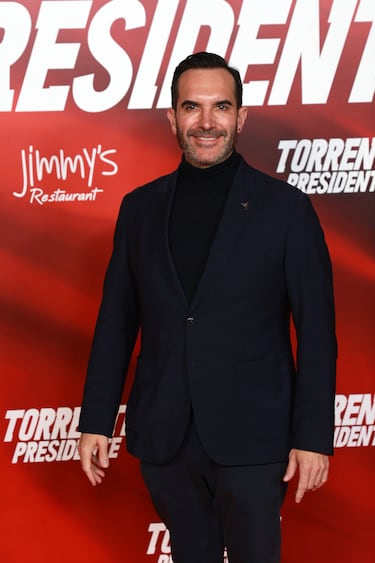 Mario Sandoval durante la premier de la película 'Torrente Presidente' en los Cines Callao. 
 
 
 