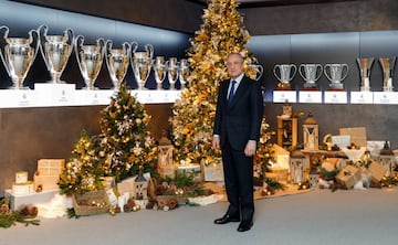 El presidente del Real Madrid, Florentino Pérez.