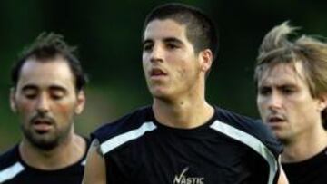 <b>PUEDE VOLVER. </b>David Medina, entrenando hace dos años.