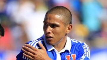 Benegas recibió amarilla ante Cobresal, O'Higgins y Wanderers.