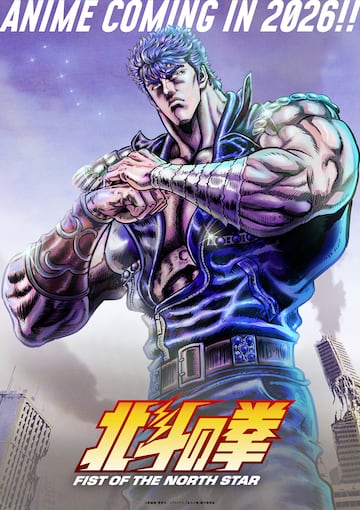 el puño de la estrella del norte hokuto no ken fist of the north star kenshiro nuevo anime 2026