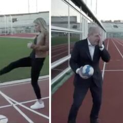 Van der Vaart y su novia 'se vengan' de la prensa: ¡pelotazo!