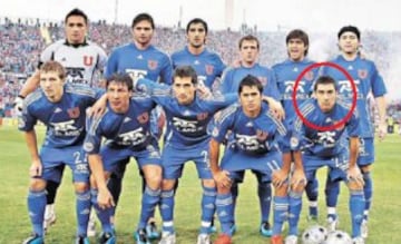 Jugó en la U entre 2008 y 2011, siendo titular en la mayoría de los duelos que disputó. Fue campeón y jugó semifinales de la Copa Libertadores.