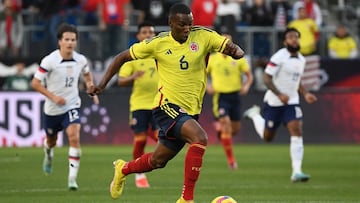 Juan David Mosquera, lateral derecho de la Selección Colombia