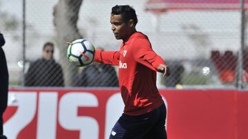 Luis Fernando Muriel, delantero del Sevilla