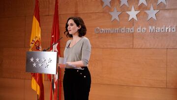 Isabel Díaz Ayuso, presidenta de la Comunidad de Madrid.