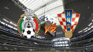 M&eacute;xico - Croacia en vivo online: Amistoso, Fecha FIFA