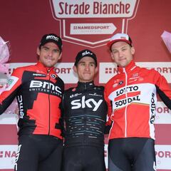 Kwiatkowski fue el más listo y el más fuerte en el sterrato