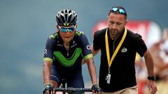 Nairo Quintana: "Ahora mismo no estoy en condiciones"