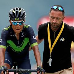 Nairo Quintana: "Ahora mismo no estoy en condiciones"