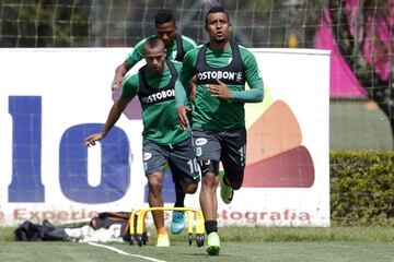Nacional entrena pensando en el partido ante Barcelona por Copa