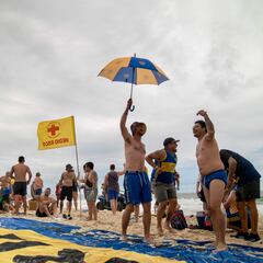 Copacabana chaos as Boca supporters come under attack