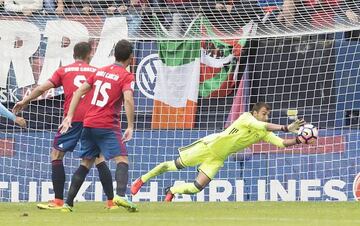 Gran partido de Mario con Osasuna.