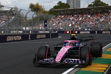 El piloto australiano Jack Doohan, hizo su debut en casa con la escudería Alpine.