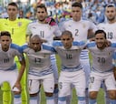 1x1 de Uruguay: Cavani falló y no tuvo la contundencia requerida
