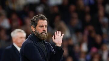 Quique, durante un partido.