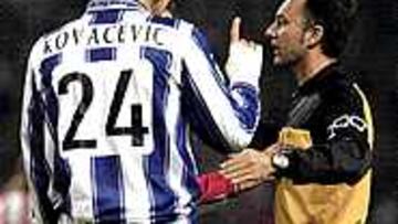 MEDINA CANTALEJO. El malestar con los colegiados viene desde que Medina Cantalejo le anuló un gol legal en San Mamés.