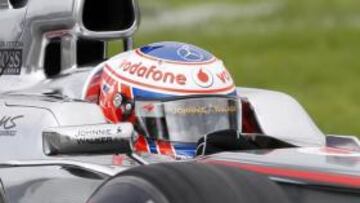 Alonso, tercero por detrás de Button y Hamilton