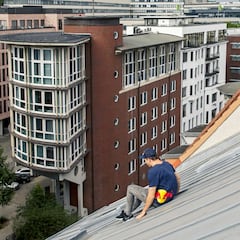 Jason Paul, de tejado en tejado por Hamburgo intentando recuperar su teléfono