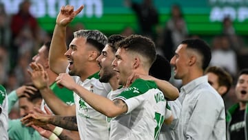 Arana, Andrés Martín e Iñigo Vicente.