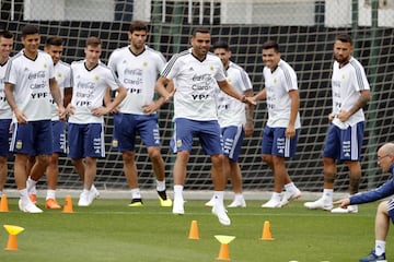 Barcelona 03 Junio 2018, EspaÃ±a
Previa al Mundial 2018
Entrenamiento de la seleccion Argentina Ciudad Deportiva Joan Gamper, Barcelona.

Foto Ortiz Gustavo
