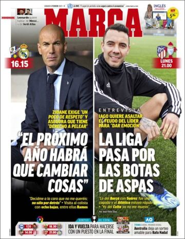 "Zidane explota"... las portadas deportivas de hoy