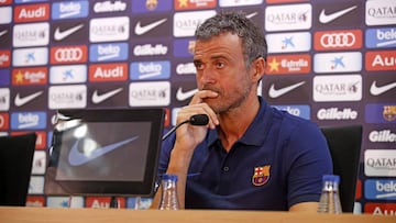 Luis Enrique: “En la Liga, pocos golpes vamos a poder dar"