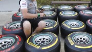 <b>NEUTRAL. </b>Pirelli lleva a Abu Dhabi una combinación conservadora.