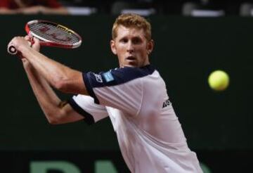 5. El australiano Chris Guccione es el quinto más alto con 2,01 metros.